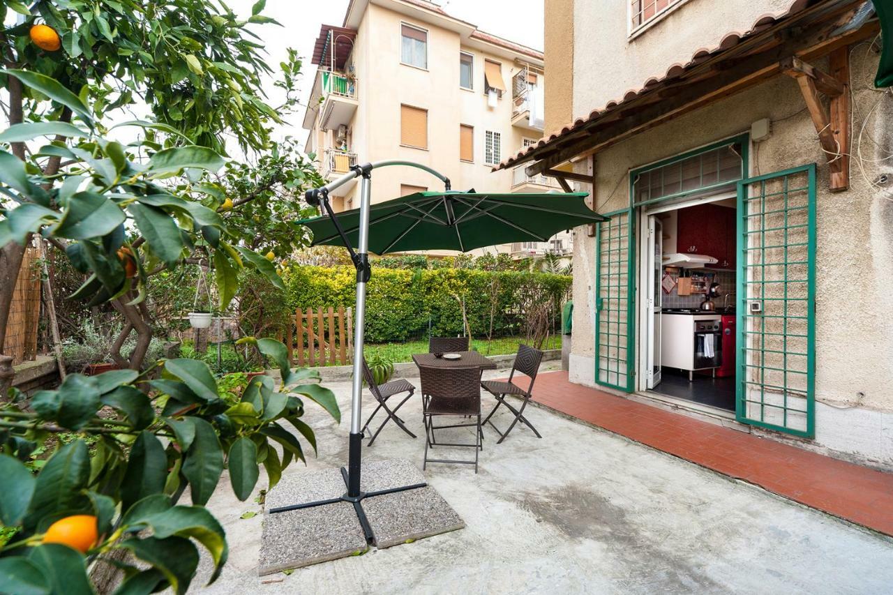 Ferienwohnung Bibbi's Garden Rom Exterior foto